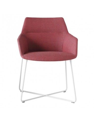 Silla confidente pie varilla Dunas XS de Inclass