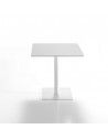 Mesa cuadrada blanca Flat de inclass