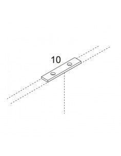 Pletina para unir 2 paneles de biombo separador de JGorbe