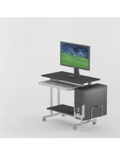 Mesa de escritorio pequeño para ordenador de systemtronic