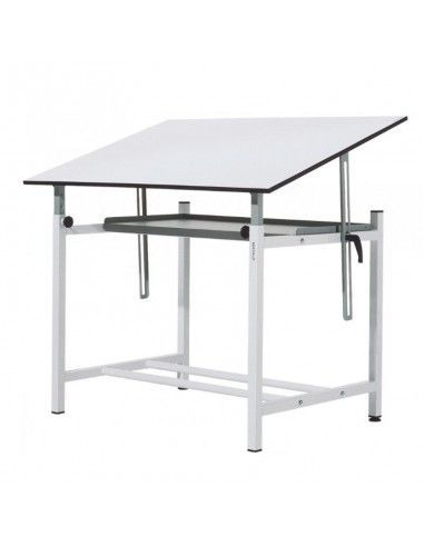 Mesa de dibujo de Rocada en blanco