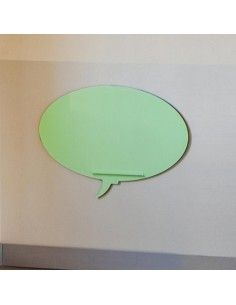 Pizarra oficina Skin Talk de Rocada en verde