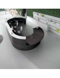 Mostradores recepcion Abako de Della Valentina