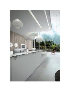 Mostradores recepcion Abako de Della Valentina