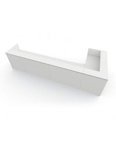 Mostrador recepcion italiano Qubo de Della valentina