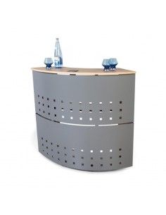 Mostrador recepcion circular Welcome de Rocada