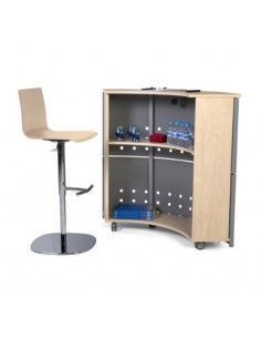 Mostrador recepcion circular Welcome de Rocada