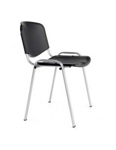 Silla escritorio sin ruedas modelo Xauen de pvc.