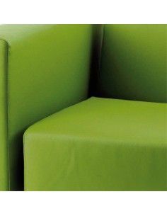 Butaca oficina 1 plaza Zen de Intacor en verde