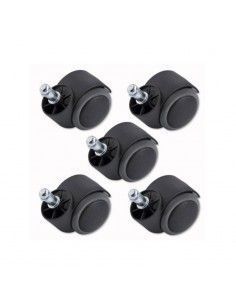 Ruedas silla oficina blandas de Tecno-ofiss para suelos parquet