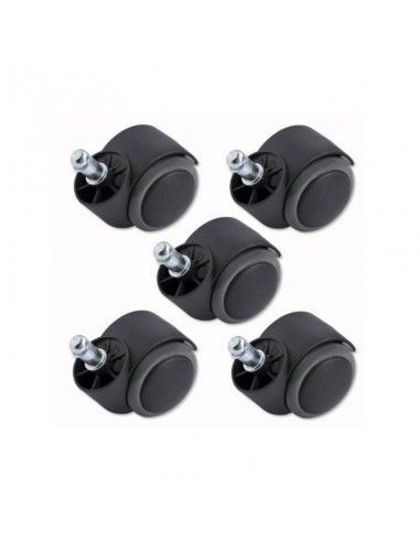 Ruedas silla oficina blandas de Tecno-ofiss para suelos parquet