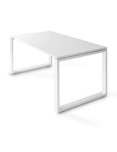 Mesa despacho blanca serie Skala de JGorbe