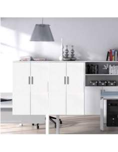 Armario oficina con puertas altas de Kesta