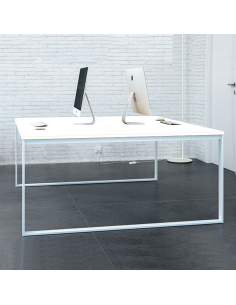 mesa trabajo en grupo blanca entrega rapida q60 de aic