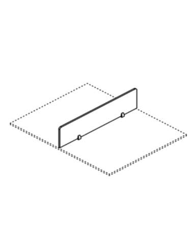 panel separador para bench isla de trabajo en grupo de aic