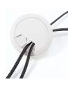 tapa pasacables redonda blanca de 6 cm. de diámetro de aic
