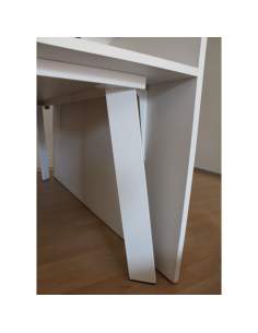 detalle pata metálica para mesa de dirección rec con envío express de aic