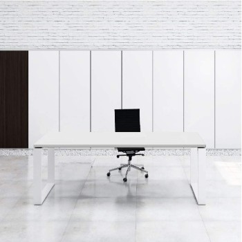 mesa despacho blanca serie marc de aic con entrega rapida