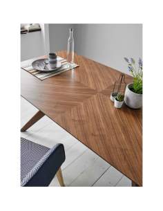 mesa de comedor de madera helga somcasa