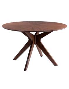 mesa redonda madera carmel somcasa