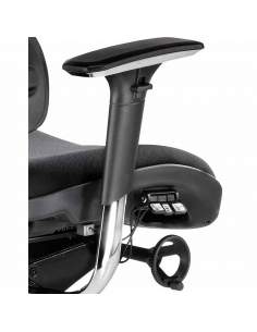 Sillas oficina XXL, modelo NEW ERGOSTONE. Ultra resistente. Con refuerzos estructurales en aluminio. Muy ergonómica.