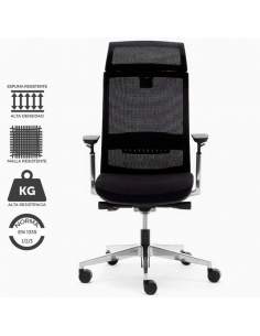 Sillón director, modelo Toronto. Sillón XXL ultra resistente.