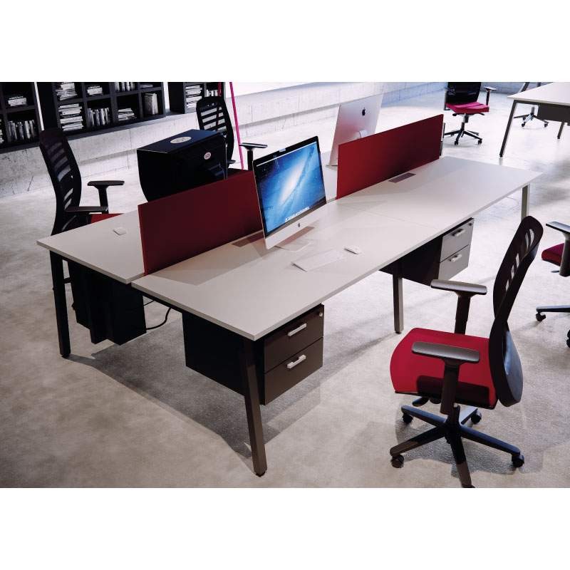 mesas para trabajo en equipo serie torii