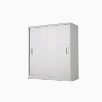 Armario oficina metálico con puertas correderas de More Squared