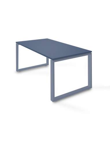 mesa oficina color toda en azul