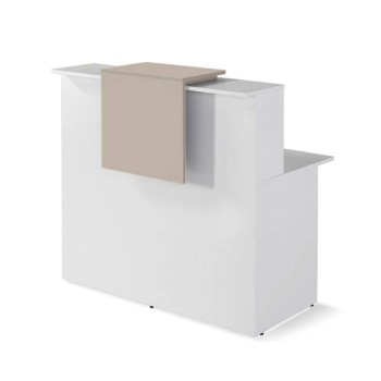 Panel decorativo personalizado para mostrador basic de color arcilla