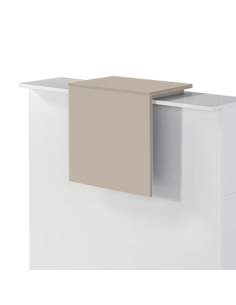 Panel decorativo personalizado para mostrador basic de color arcilla