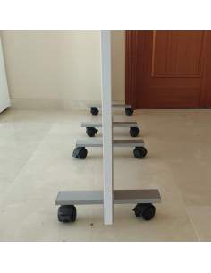 Ruedas para biombos de melamina