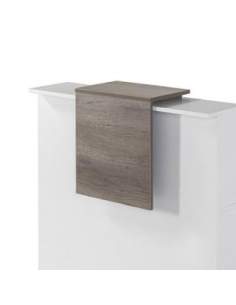 panel sobre mostrador decorativo