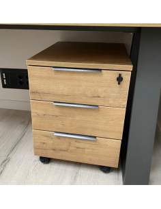 Cajonera oficina madera de 3 cajones de Iman