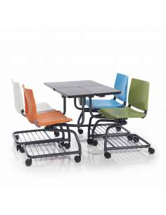 SILLA CON BRAZOS ATENEA 4 PATAS | LA OFICINA ONLINE