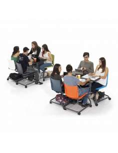 SILLA CON BRAZOS ATENEA 4 PATAS | LA OFICINA ONLINE