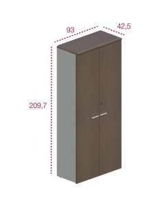 Medidas armario alto con puertas despacho oficina de jgorbe