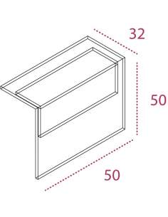 Medidas panel decorativo mostrador recepcion basic de jgorbe