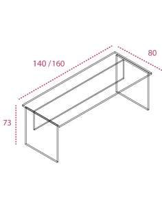Medidas mesa escritorio oficina color con entrega inmediata de jgorbe