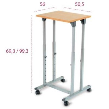 Mesa auxiliar oficina para proyector de Systemtronic-La Oficina Online