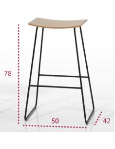 Medidas taburete oficina alto tao de inclass