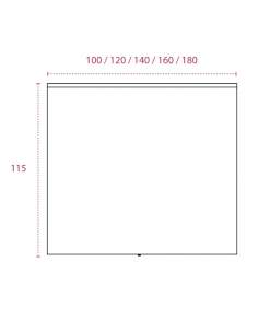 Medidas mostrador recepcion barato de colores basic de jgorbe
