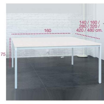 Medidas mesa trabajo en grupo q50 aic martínez medina