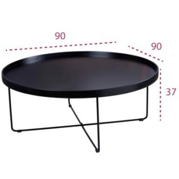 Medidas de la mesa de centro bruno de somcasa