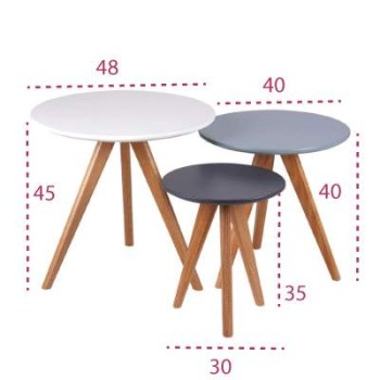 Medidas mesas de centro lucio de somcasa