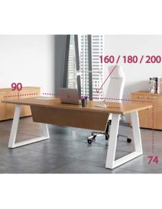 Medidas mesa de diseño piramid de iman