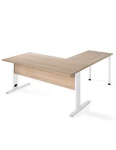 Mesa escritorio esquina Aneto olmo de jgorbe