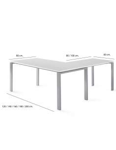 Medidas escritorio en forma de L Pórtico de Jgorbe