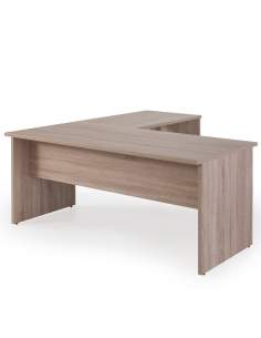 Escritorio esquinero Serie Color de Jgorbe con entrega rápida en olmo