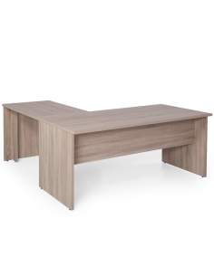 Escritorio esquinero Serie Color de Jgorbe con entrega rápida en olmo